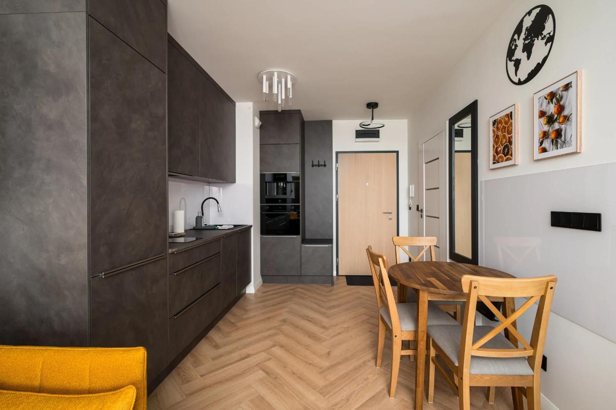 Premium Studio Klobucka Airport Warschau Buitenkant foto